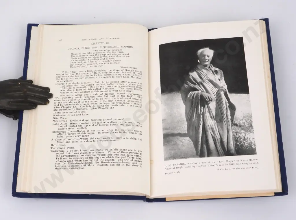 Beattie, Herries; The Maoris and Fiordland Image 1++