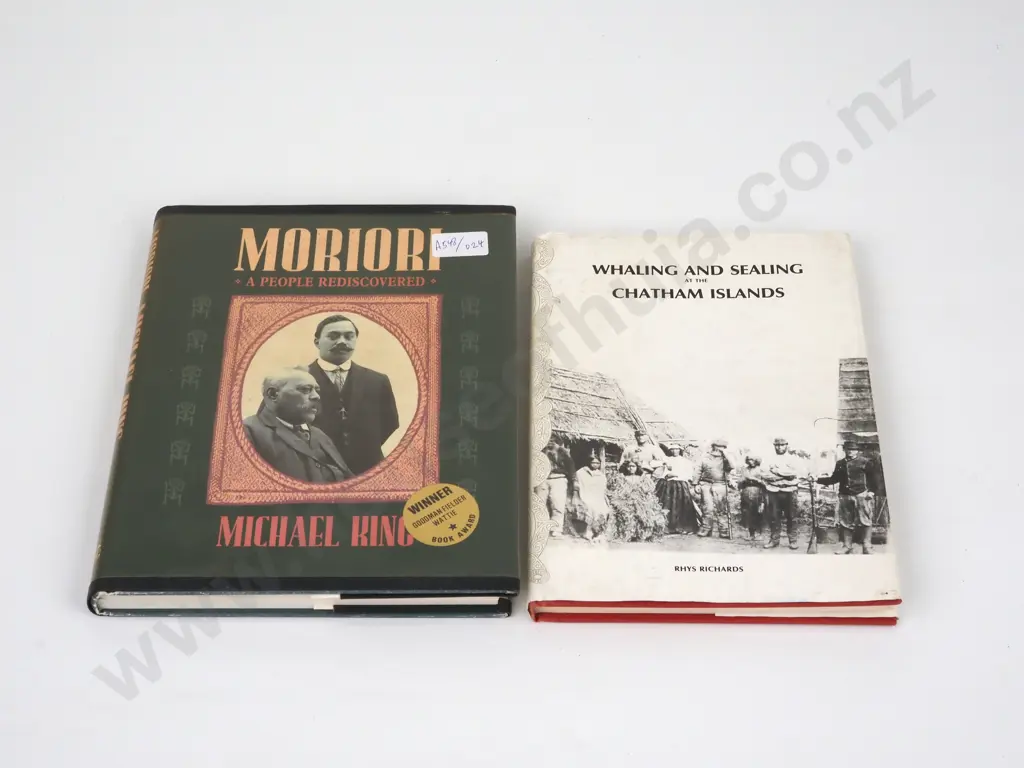 King, Michael; Moriori - A People Rediscovered, and one other Image 1++