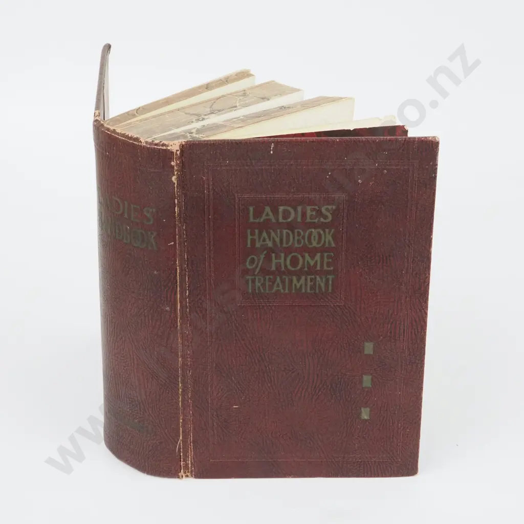 Vintage Ladies Handbook of Home Treatment Eulalia S. Richards Hardcover 1939 Image 1++