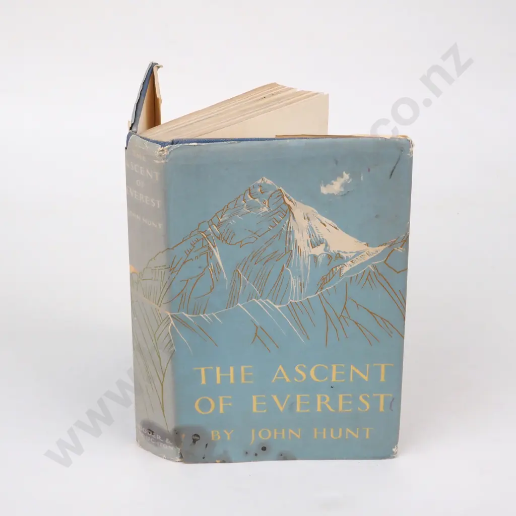 Hunt, John - The Ascent of Everest, Hodder & Stoughton, 1954, Fourth Impression. Image 1++