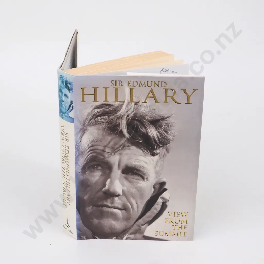 Hillary, Sir Edmund, View From the Summit, Doubleday, 1999, First edition. Image 1++