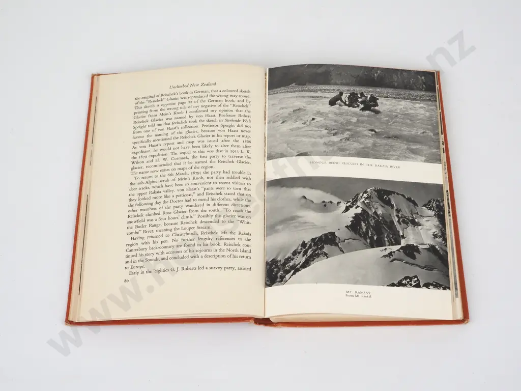 Pascoe, John - Unclimbed New Zealand, George Allen &  Unwin Ltd, 1950, Second Edition Image 1++