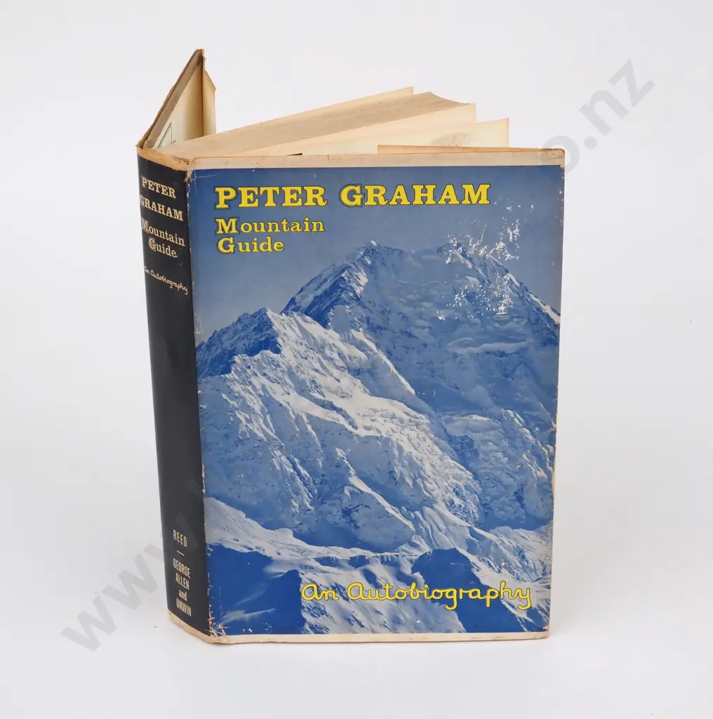 Hewitt, H. B. (Ed) - Peter Graham Mountain Guide, An Autobiography,  George Allen & Unwin Ltd 1965 - First Edition Image 1++