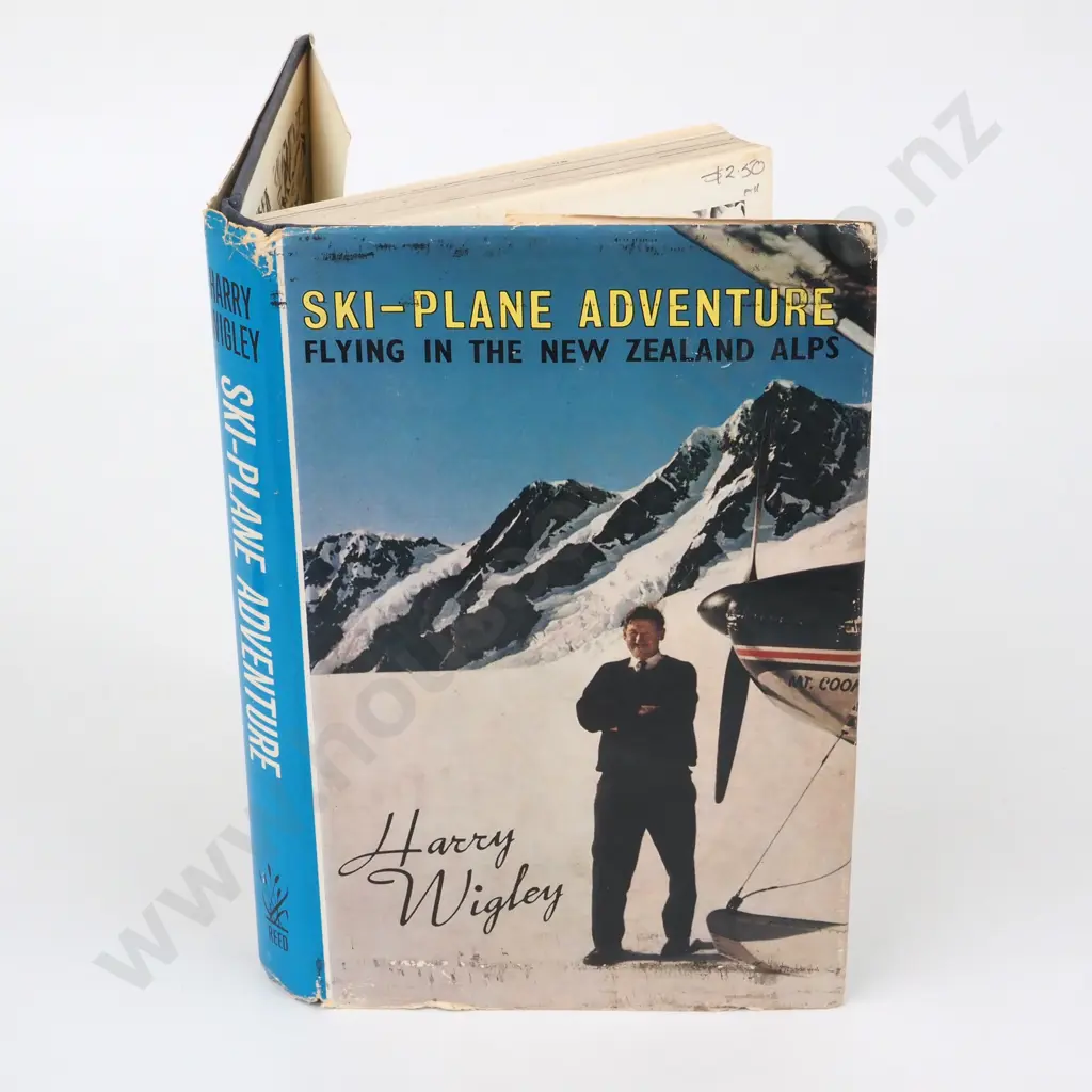 Wigley, Harry - Ski-Plane Adventure, A.H. & A.W. Reed, 1965, Reprint Image 1++