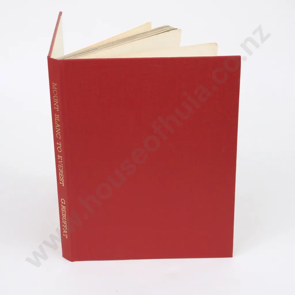 Rebuffat, Gaston - Mont Blanc to Everest, Thames and Hudson, 1956, First English Edition Image 1++