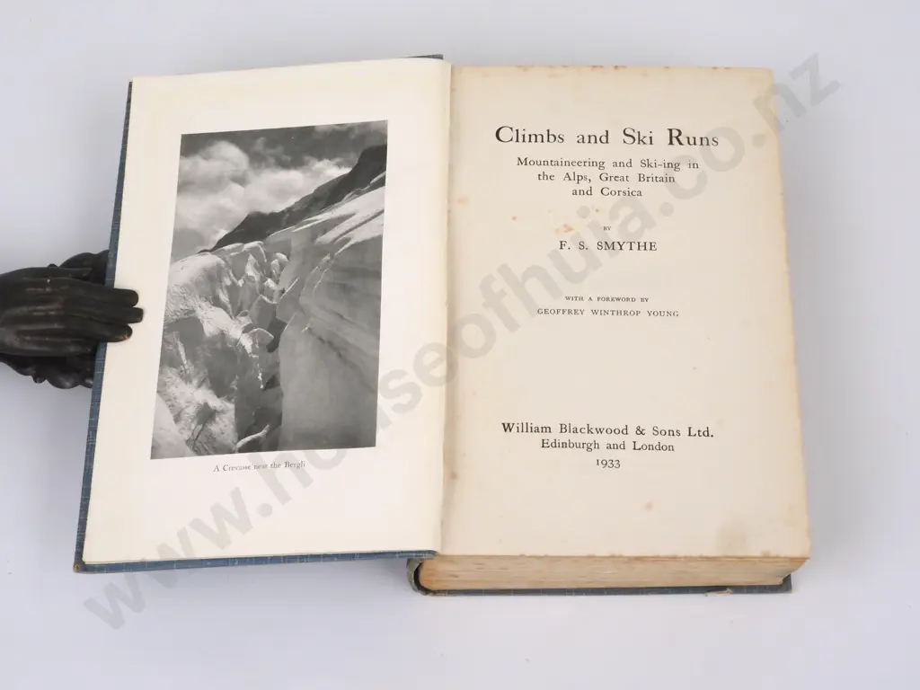 Smythe, F. S. - Climbs and Ski Runs, William Blackwood & Sons Ltd, 1933, Reprint. Image 1++