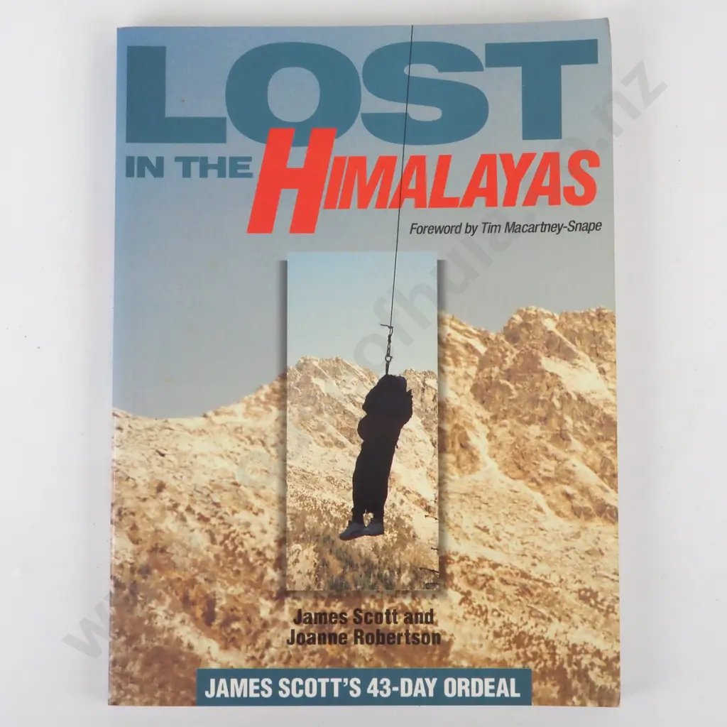 Scott, James Scott and Joanne Robertson - Lost in the Himalayas, Harper Collins, 1993 Image 1++