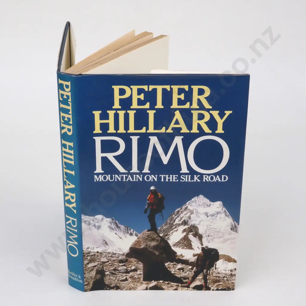 Hillary, Peter - Rimo, Hodder & Stoughton,1988, First Edition. Image 1++