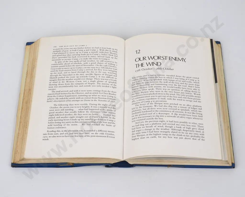 Bonington, Chris - Everest South West Face, Hodder & Stoughton 1975 - First Edition - Signed Image 1++