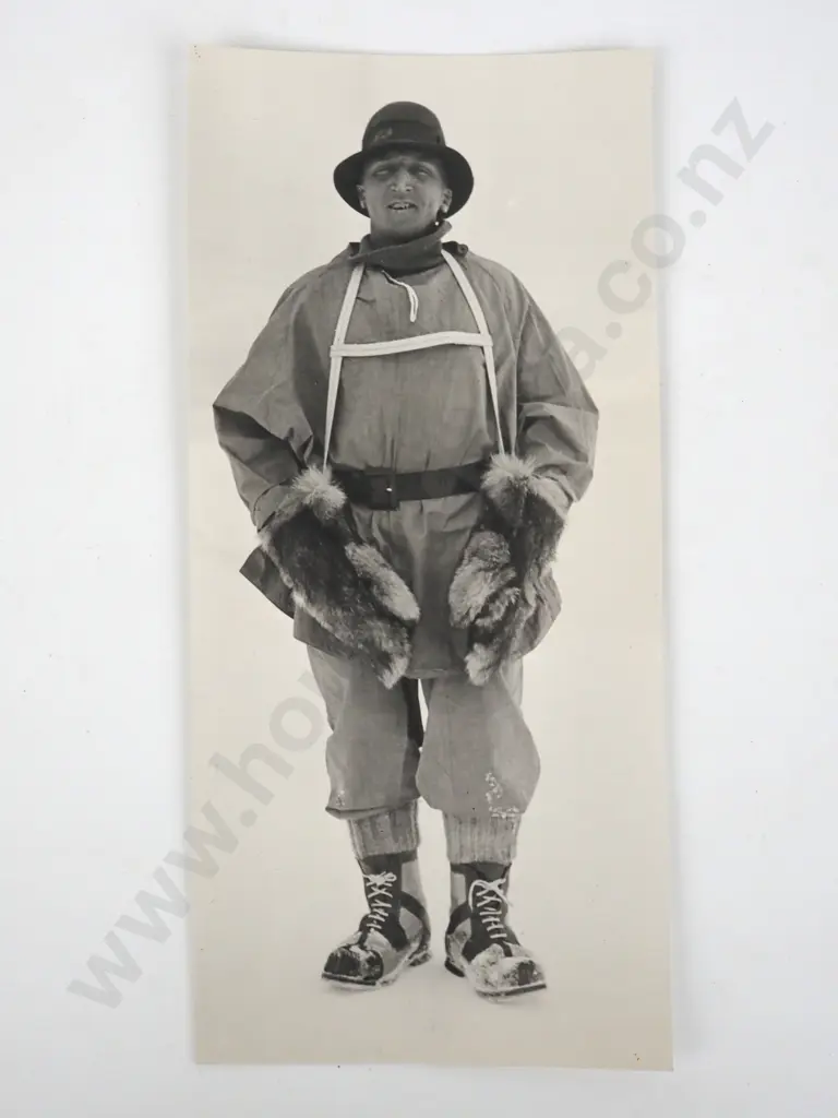 Herbert Ponting Antarctic Portrait of Lieut. Bowers Image 1++