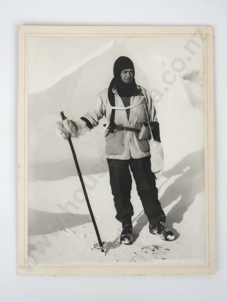 Herbert Ponting Antarctic Portrait of Captain Scott Image 1++