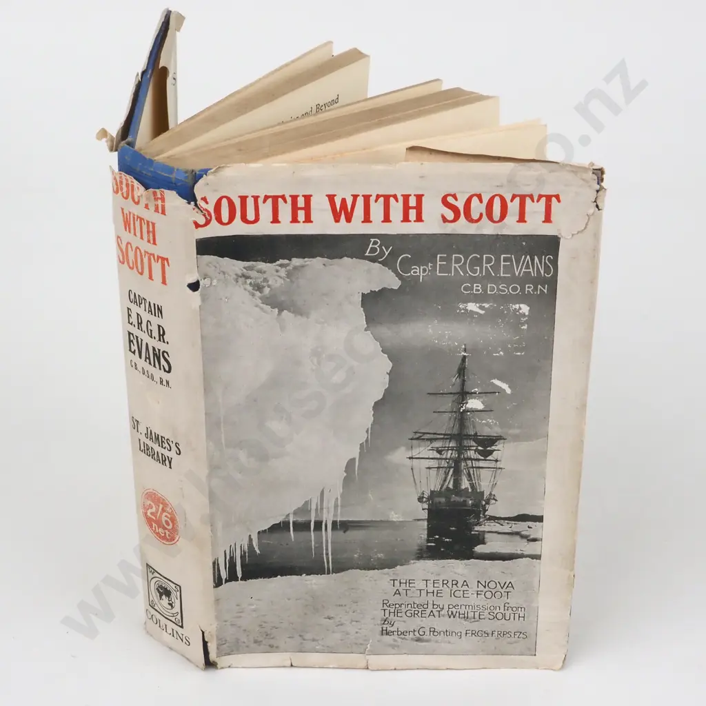 Capt E.R.G.R. Evans, South With Scott; Image 1++