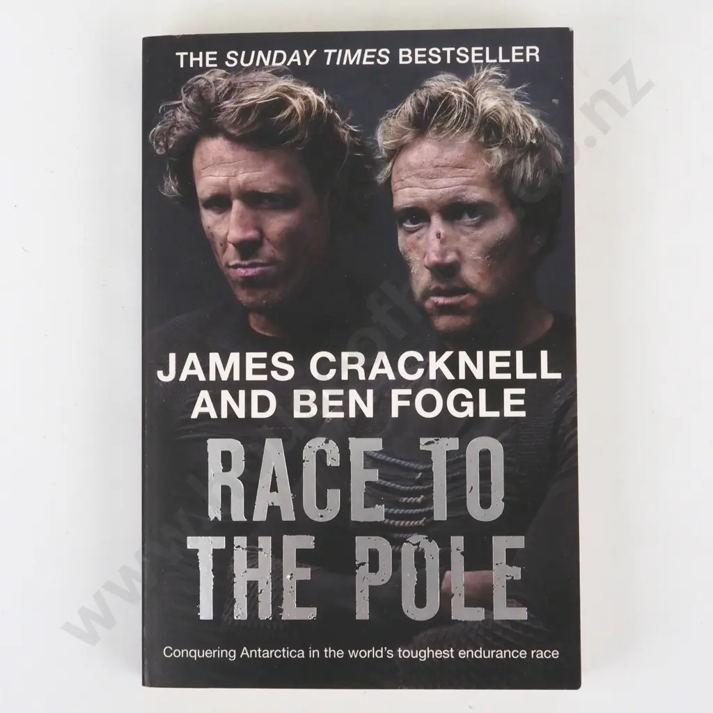 Cracknell, James and Ben Fogle - Race to the Pole, Pan Books, 2009 (Paperback) Image 1++