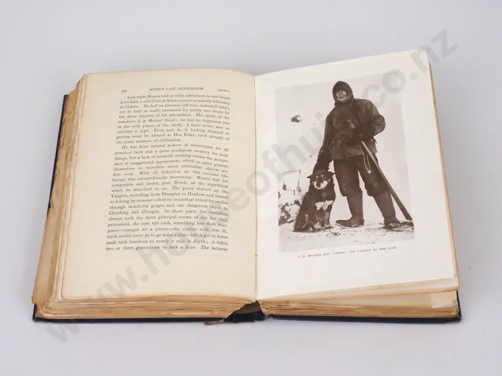 Huxley, Leonard; Scott's Last Expedition, 2 Vols; Smith Elder & Co., 1914. Image 1++