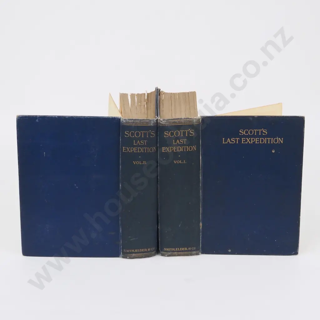 Huxley, Leonard; Scott's Last Expedition, 2 Vols; Smith Elder & Co., 1914. Image 1++