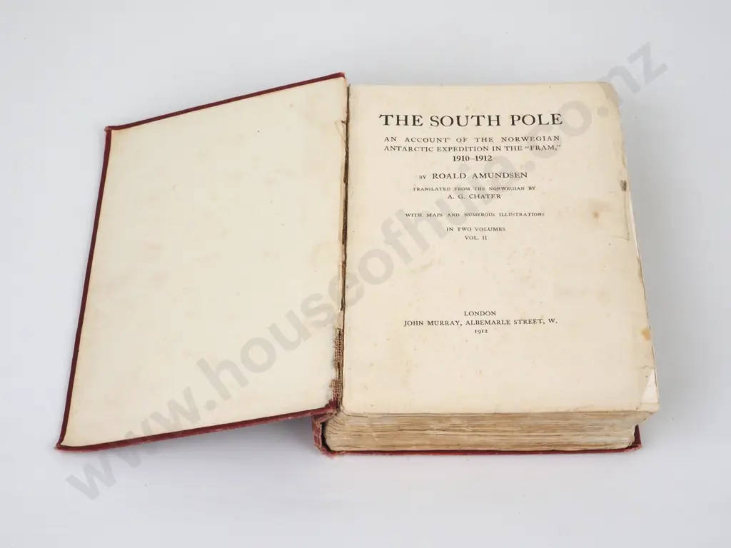 Amundsen, Roald; The South Pole Image 1++