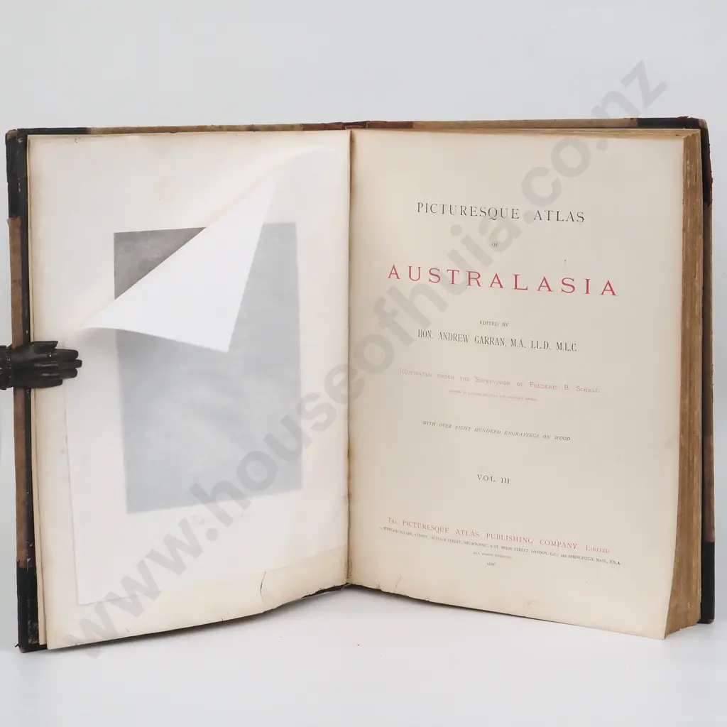Garran, Andrew (Ed); Picturesque Atlas Of Australasia ; Vol 3. 1886 Image 1++