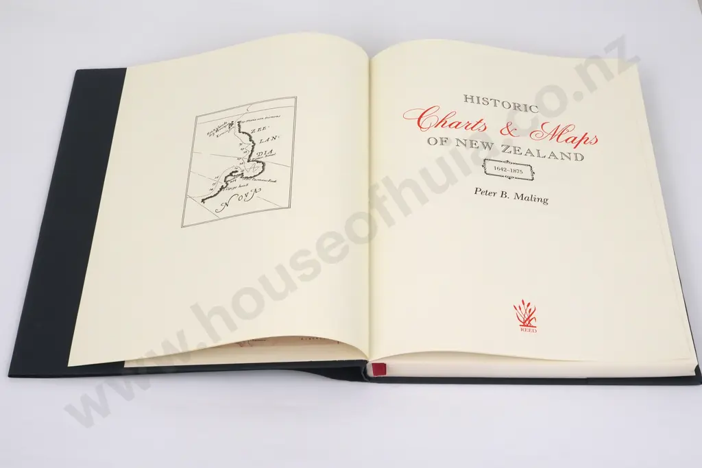 Maling, Peter B.; Historic Charts & Maps of New Zealand Image 1++