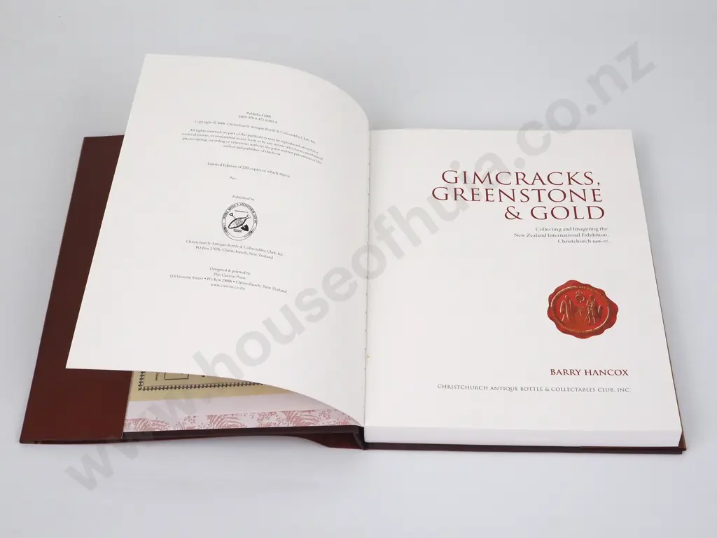 Hancox, Barry; Gimcracks, Greenstone & Gold Image 1++