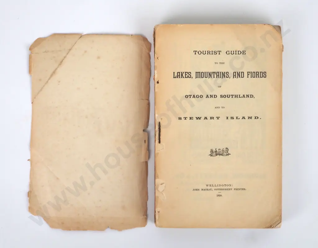New Zealand Tours & Excursions 1898 Image 1++