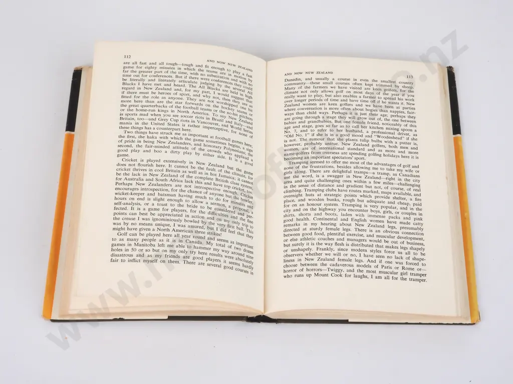 Harry Morton, A Now New Zealand. Publisher: John McIndoe Limited.   Edition 1969 Image 1++