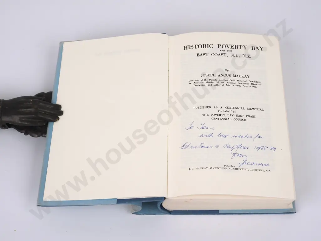 Mackay, J.A.; Historic Poverty Bay and the East Coast, N.I, N.Z. Image 1++