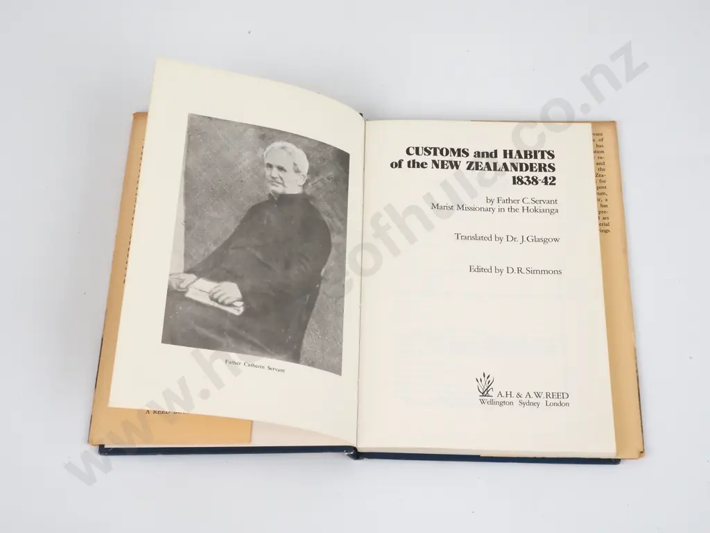 Customs and Habits Of The New Zealanders By Father C Servant Image 1++
