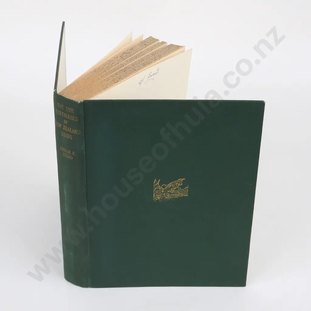 Edgar F. Stead, The Life Histories of New Zealand Birds, Search Publishing Ltd, 1932. Image 1++