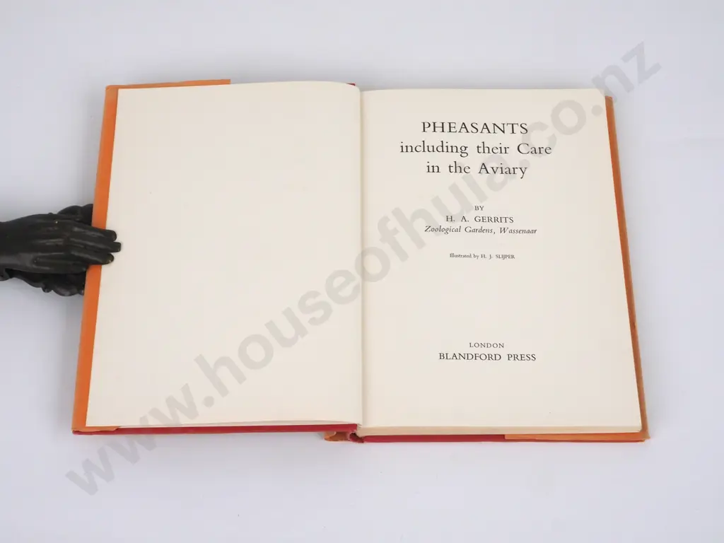 Gerrits, H.A.; Pheasants including their care in the Aviary Image 1++