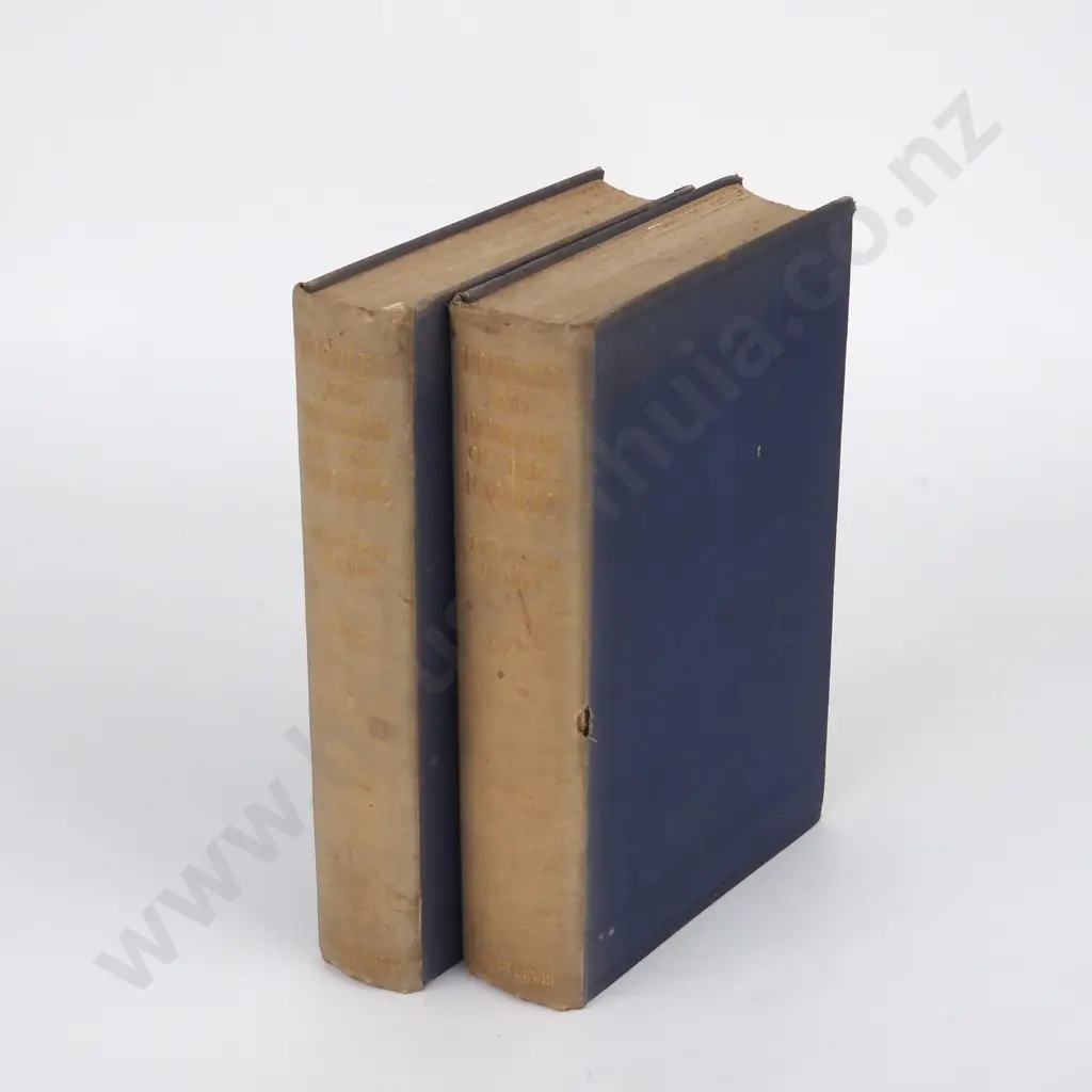 J. Macmillan Brown - People & Problems of the Pacific , 2 Vols, Both Volumes Inscribed by the Author Image 1++
