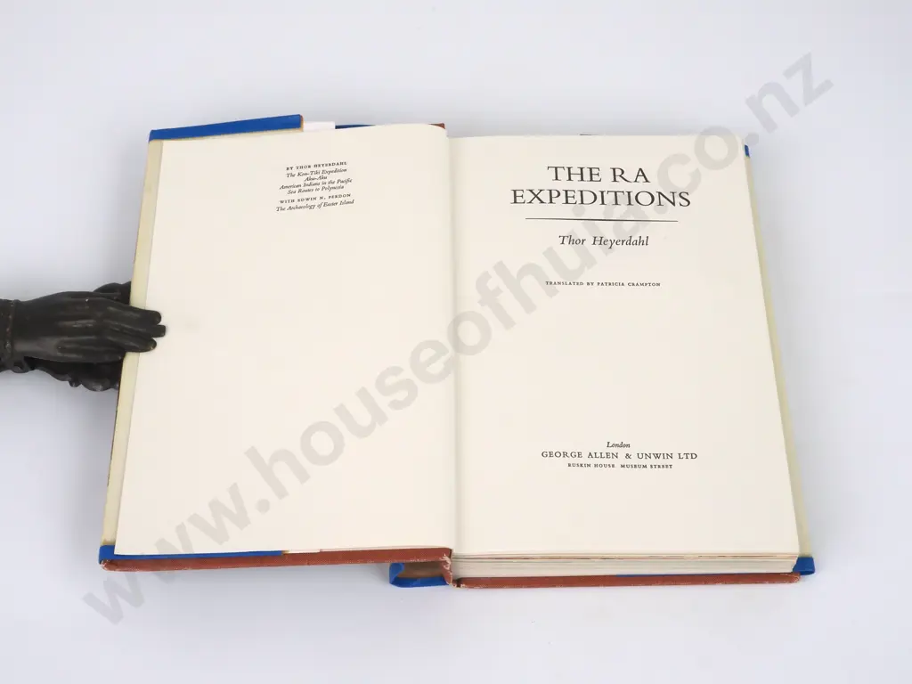 Heyerdale, Thor - The Ra Expeditions, George Allen & Unwin, 1971, Second impression. Image 1++