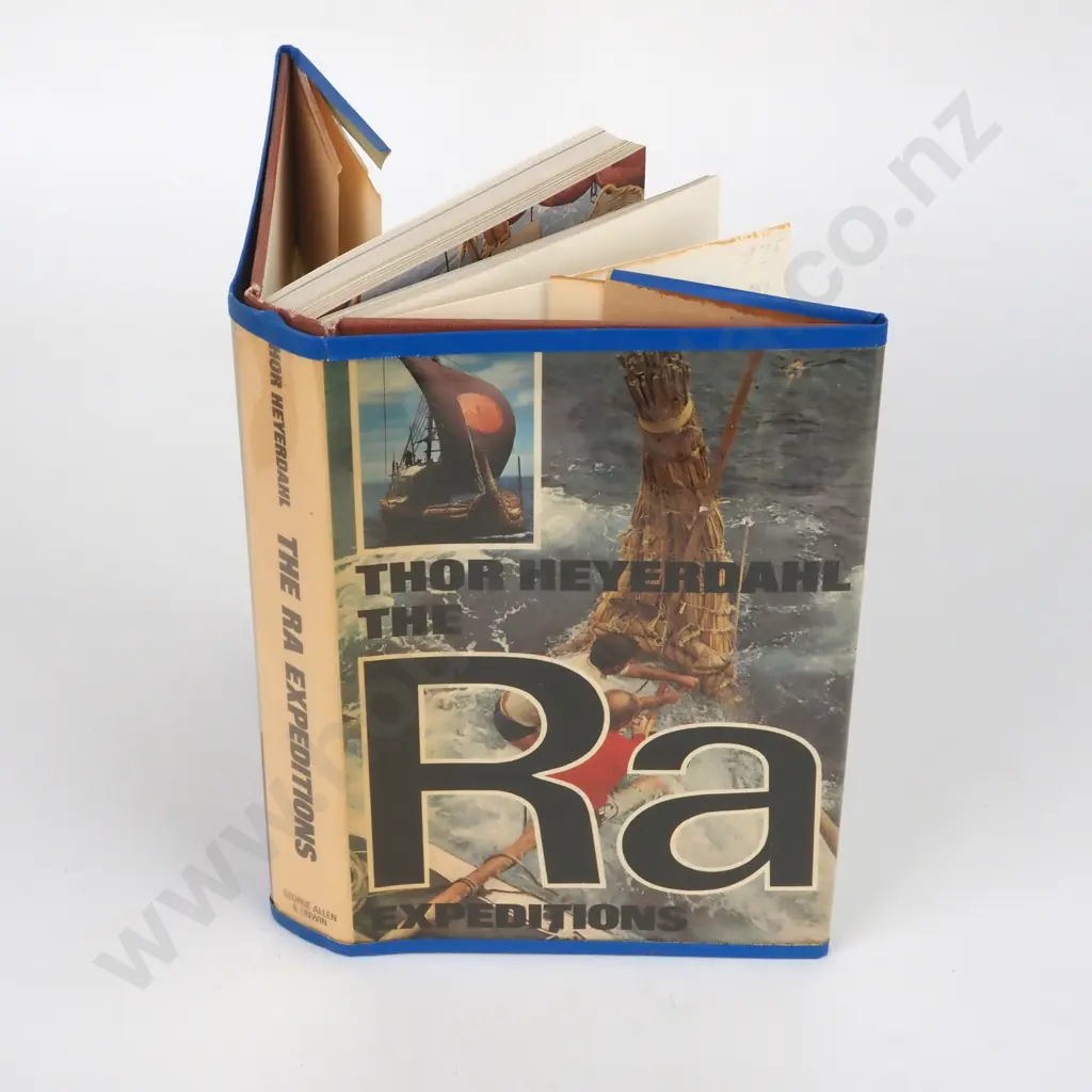 Heyerdale, Thor - The Ra Expeditions, George Allen & Unwin, 1971, Second impression. Image 1++