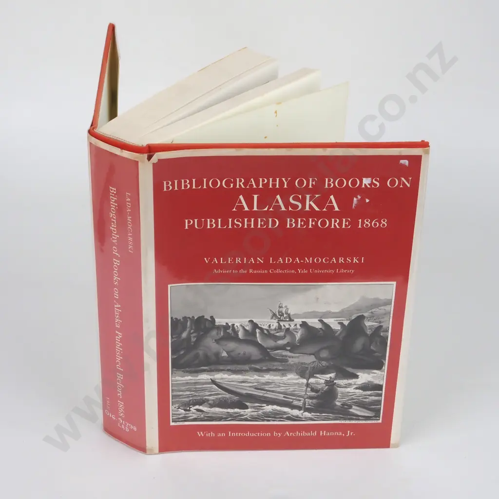 Lada -Mocarski, Valerian; Bibliography of Books On Alaska; New Haven and London, First edition 1969. Image 1++