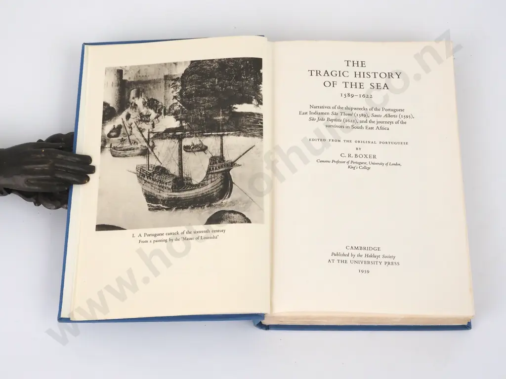 The Tragic History of the Seas 2 Vols, Hakluyt Society,Cambridge, 1968. Image 1++