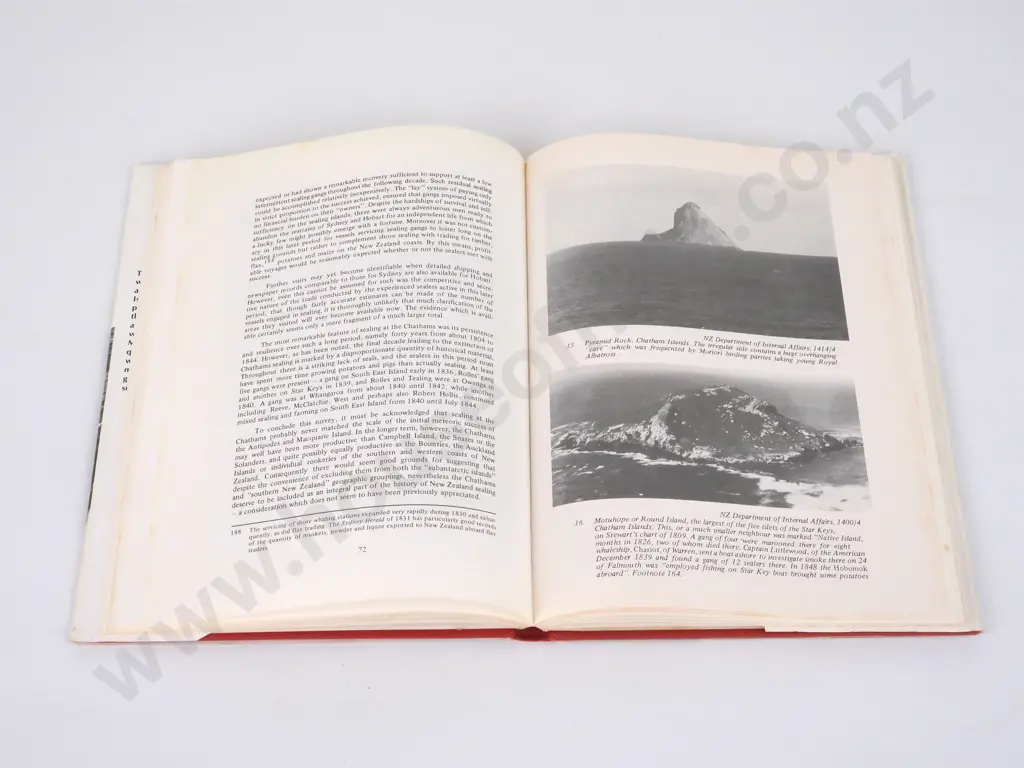 Richards, Rhys; Whaling And Sealing In The Chatham Islands; Roebuck Society Publication Image 1++