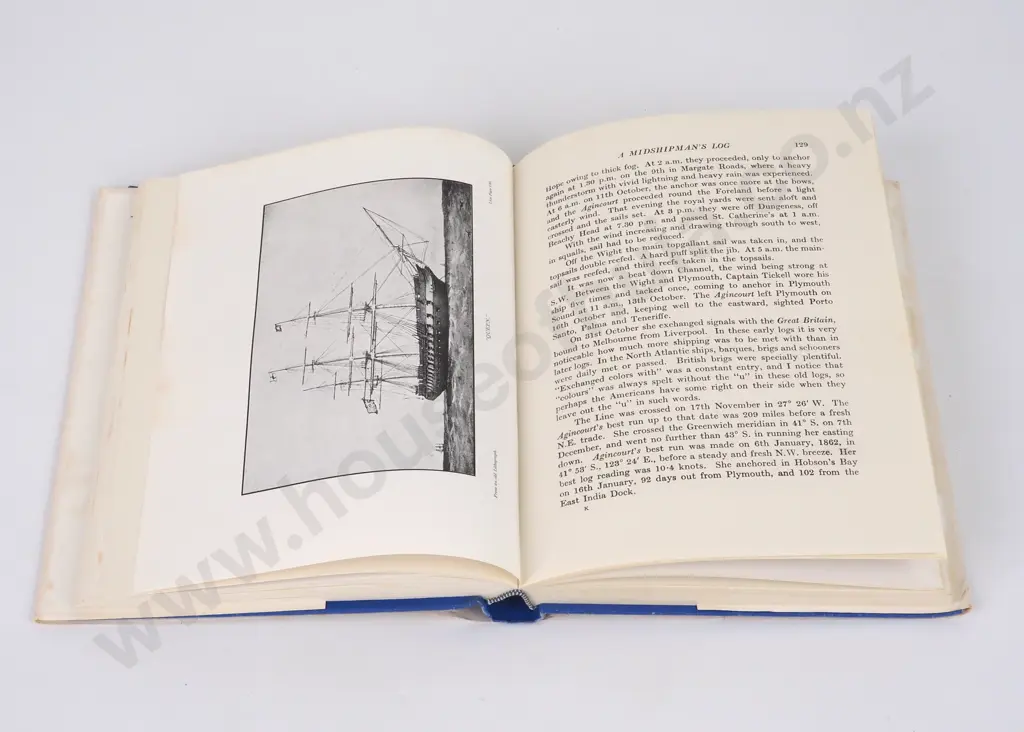 Lubbock, Basil; The Blackwall Frigates; Brown & Ferguson, Reprint 1973 Image 1++