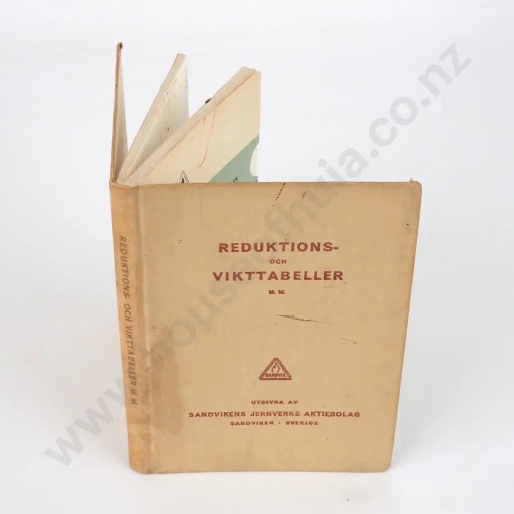Vikttabeller, M.M.; Reduktions Image 1++