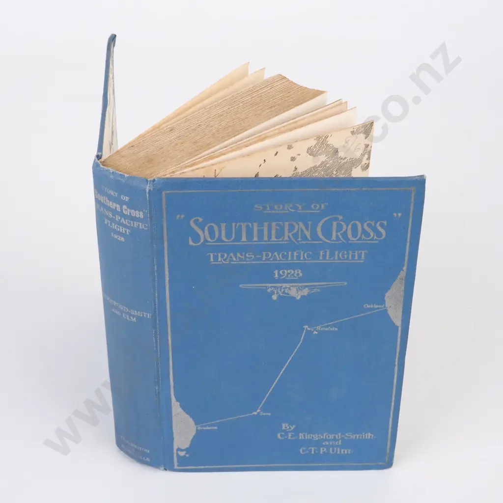 Kingsford-Smith, C.E. and C.T.P. Ulm; Story of "Southern Cross", Trans-Pacific Flight 1928 Image 1++