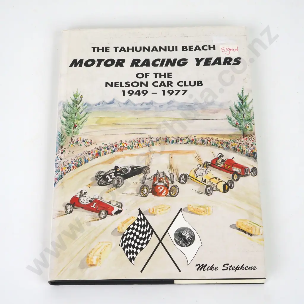 Stephens, Mike; The Tahunanui Beach Motor Racing Years Image 1++