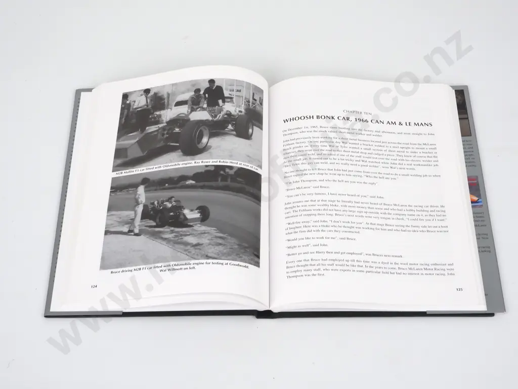 Begg, George; Bruce Mclaren - Racing Car Constructor Image 1++