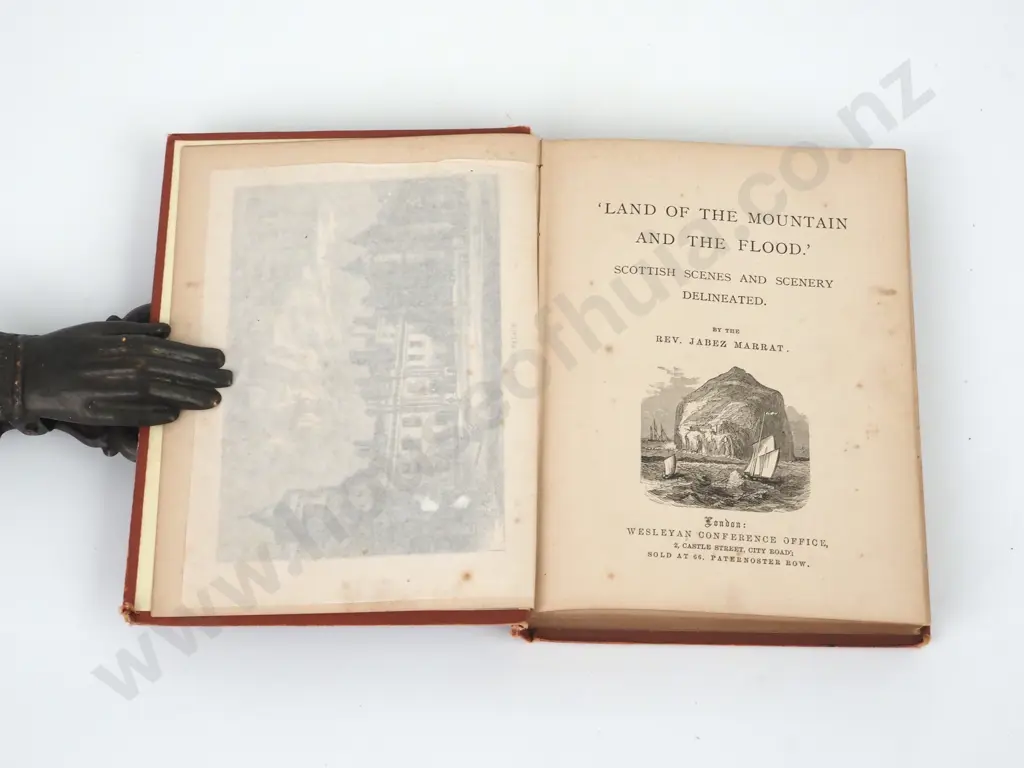 Marrat, Rev Jabez; Land Of The Mountain & The Flood, Wesleyan Conference Office, 1879 Image 1++