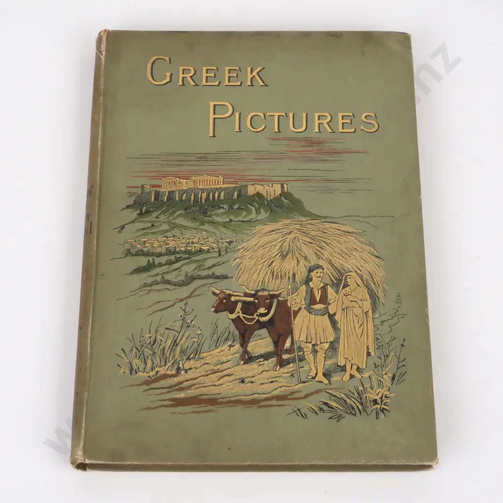 Mahaffy, J.P. - Greek Pictures, Drawn with Pen & Pencil, Religious Tract, London 1890 Image 1++