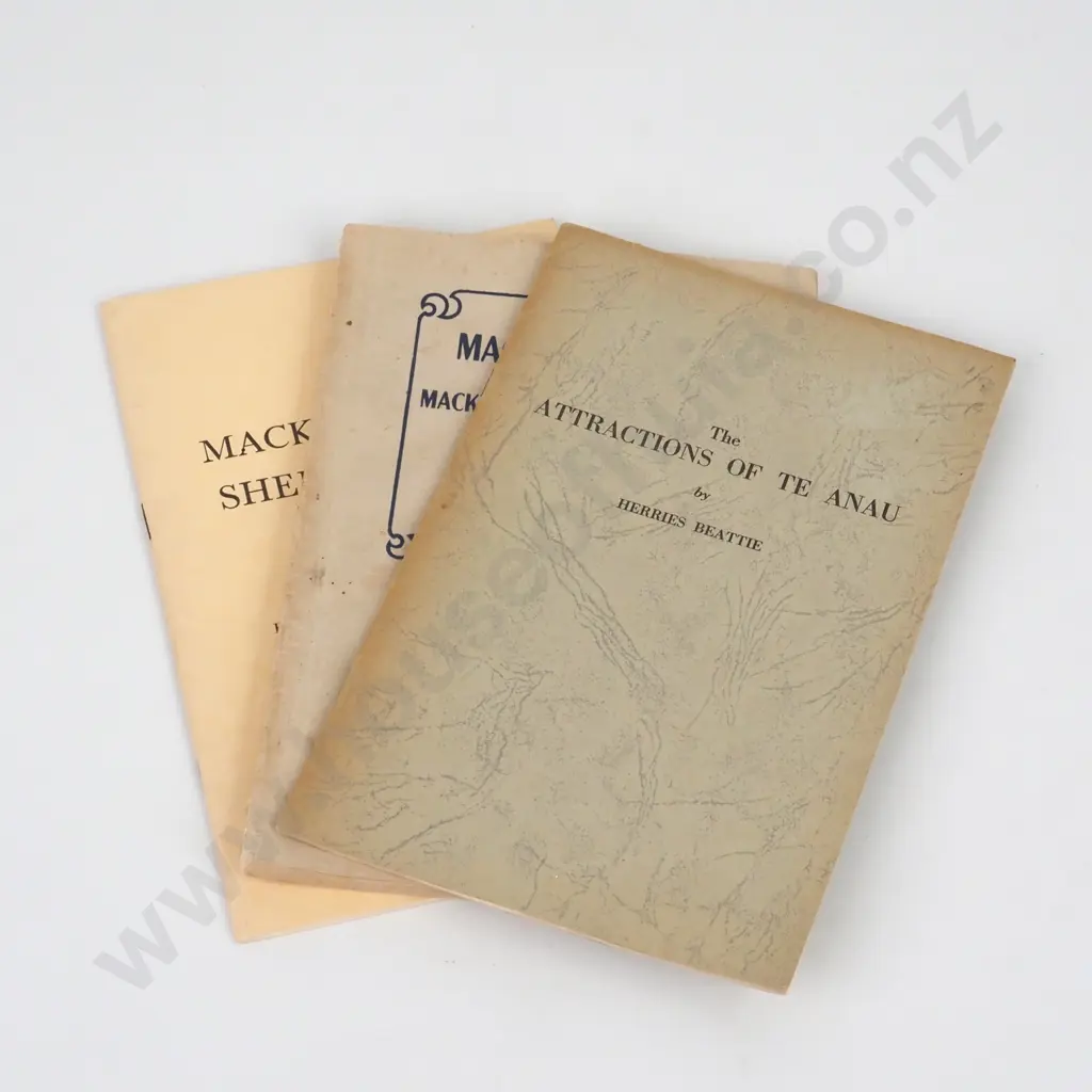 Three monographs by Herries Beattie Image 1++