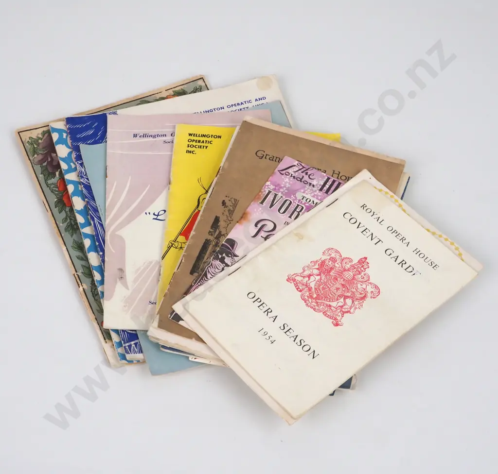 Collection of Theatrical and Operatic Programmes Image 1++