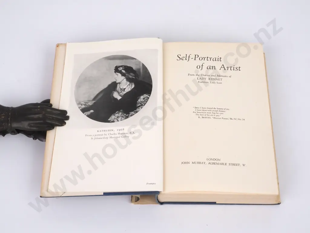 Kathleen, Lady Scott; Self-Portrait of an Artist Image 1++