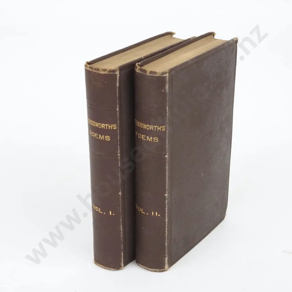 Wordsworth's Poems (Two volumes) Image 1++