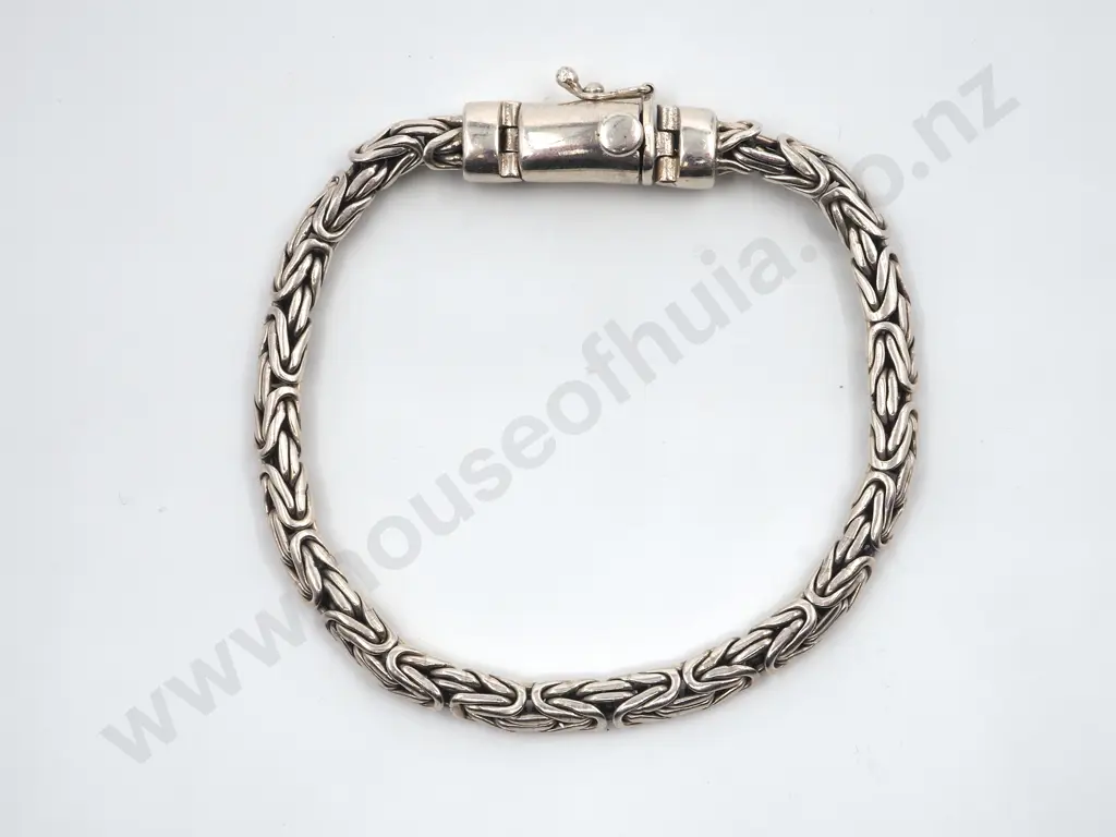 Sterling Silver Fancy Link Bracelet Image 1++