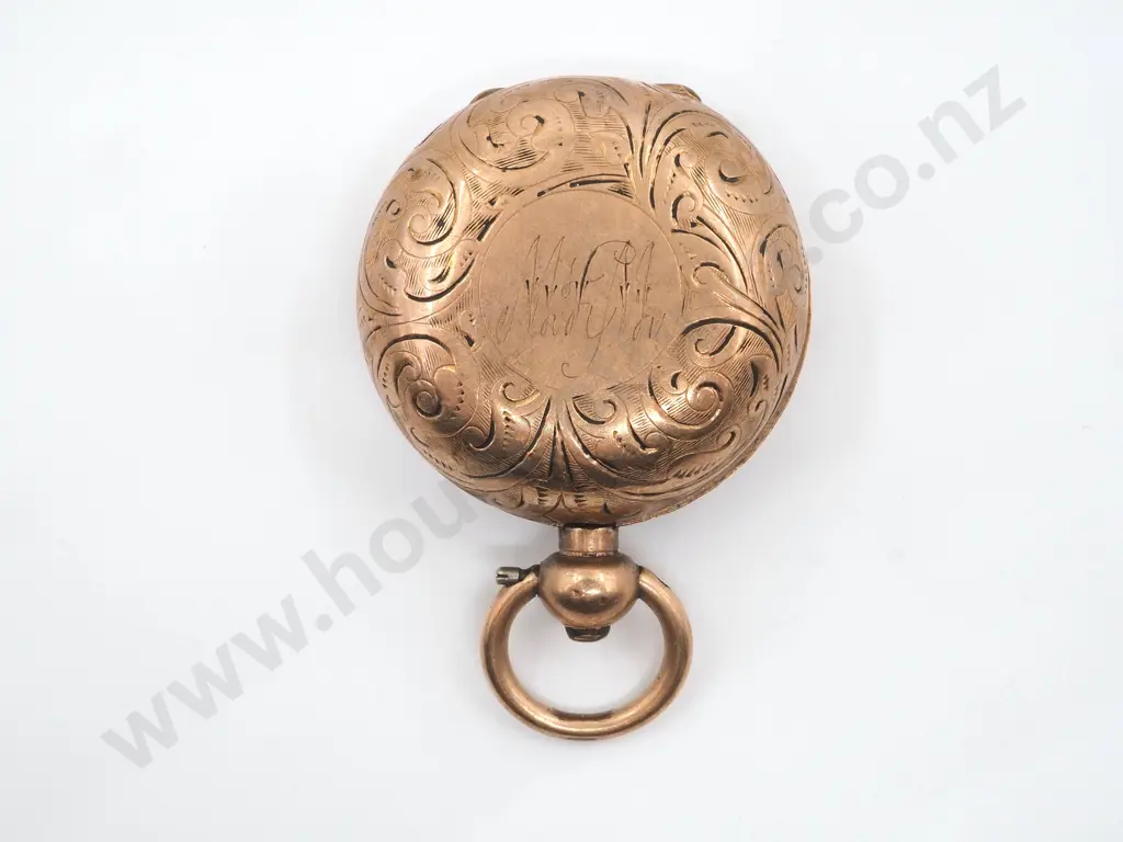 Hand Engraved Rolled Gold Sovereign Case Image 1++