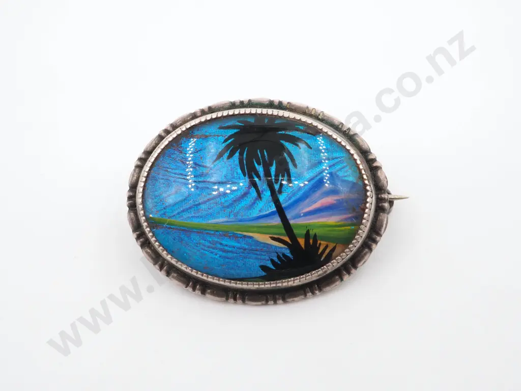 Vintage Sterling Silver Butterfly Effect Brooch Image 1++