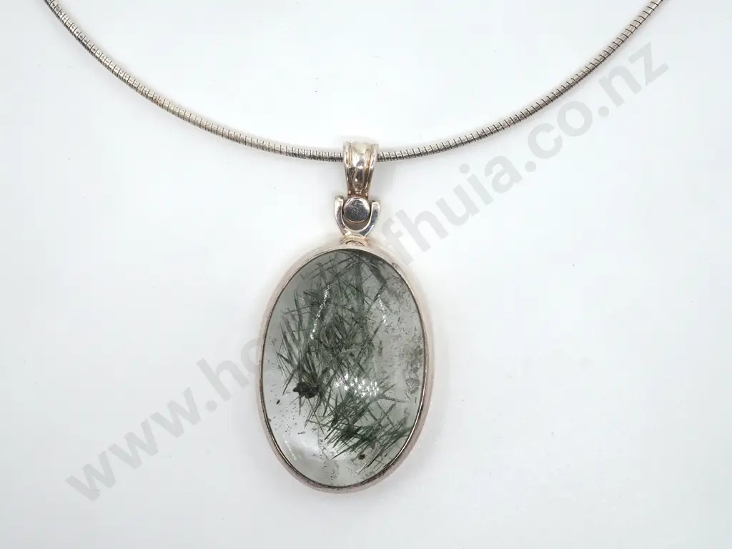 Sterling Silver & Rutilated Quartz  Image 1++